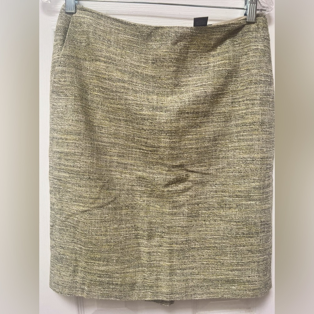 Ann Taylor Green Skirt